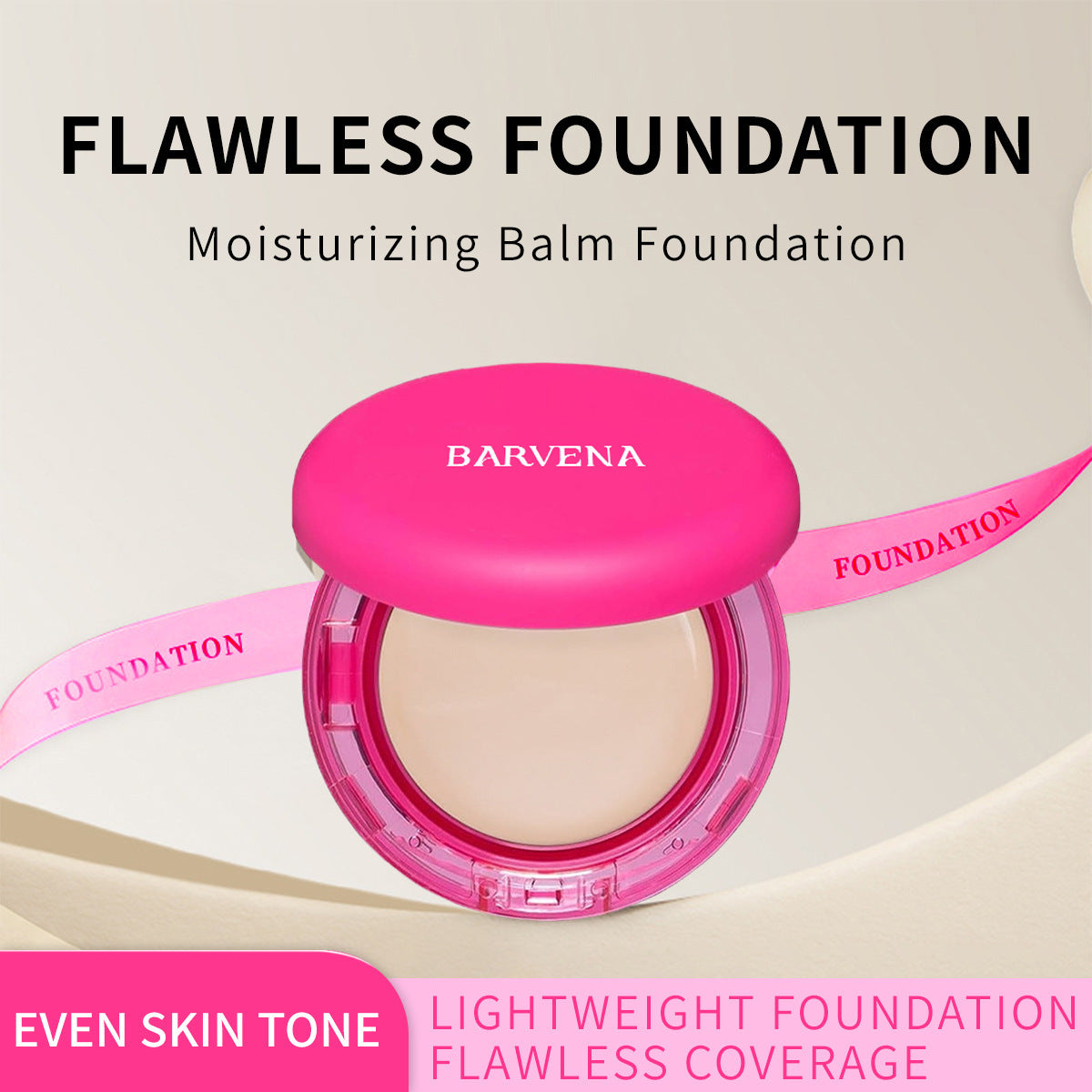 BARVENA Light Fit Moisturizing And Nourishing Skin Concealer Clear Foundation Cream