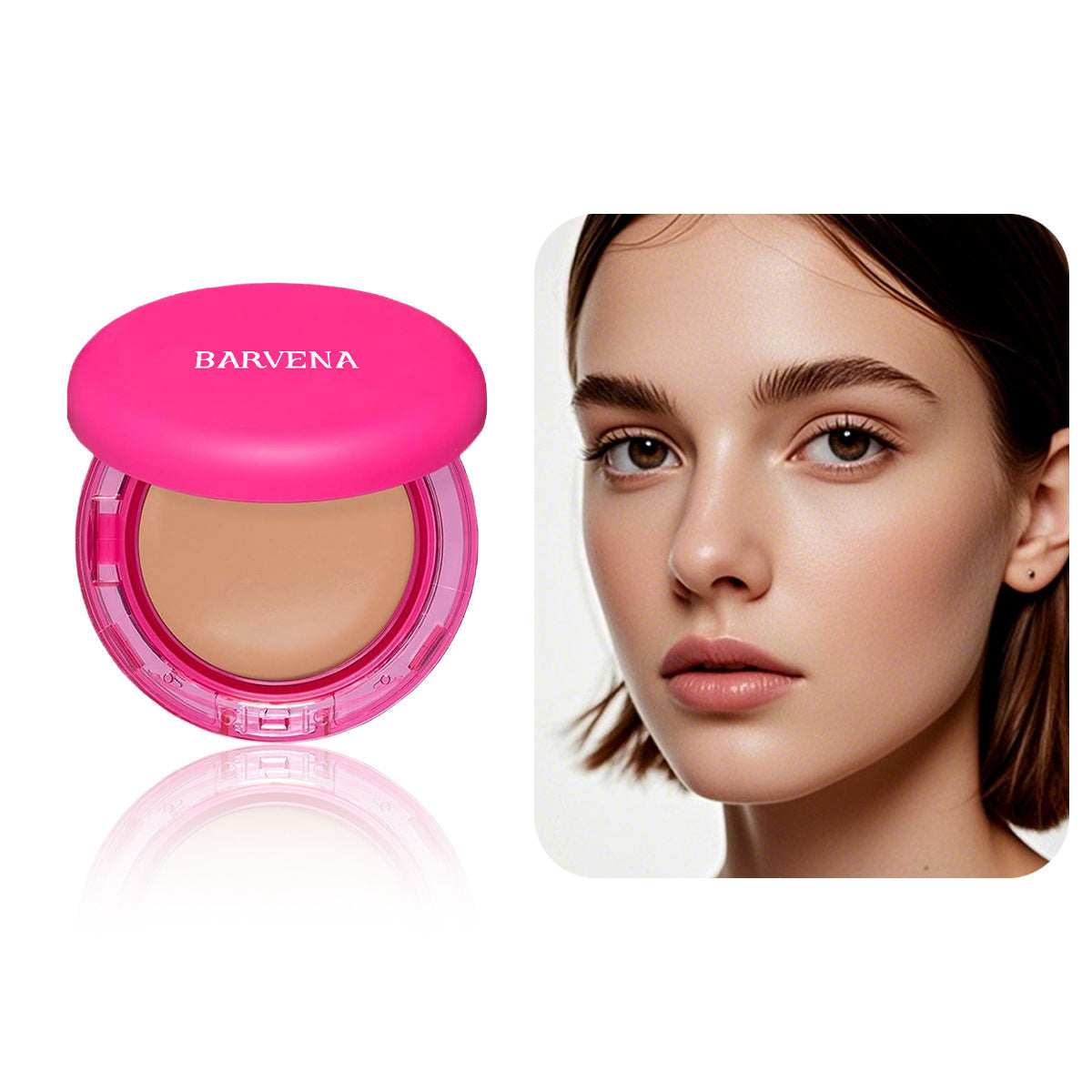 BARVENA Light Fit Moisturizing And Nourishing Skin Concealer Clear Foundation Cream